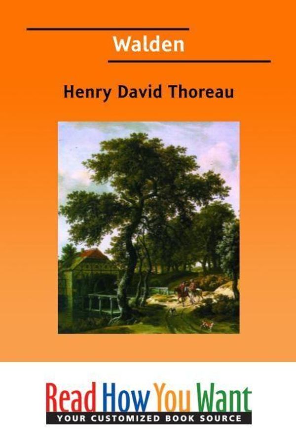 Cover Art for 9781458706492, Walden by Henry Thoreau