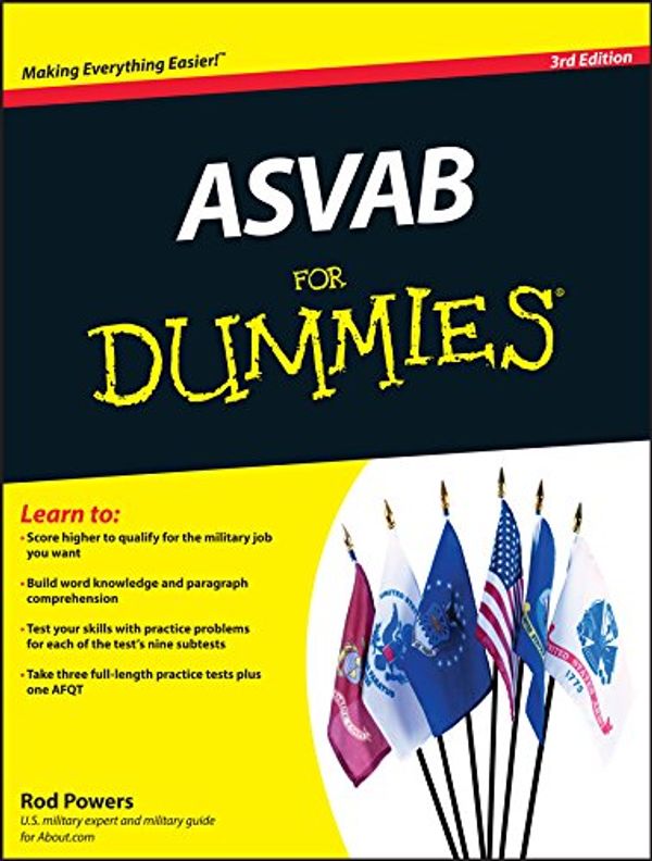 Cover Art for 9780470637609, ASVAB For Dummies by Rod Powers
