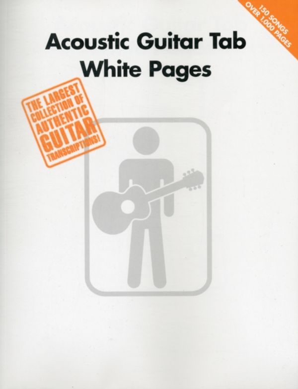 Cover Art for 9780634057120, Acoustic Guitar Tab White Pages by Hal Leonard Corp.