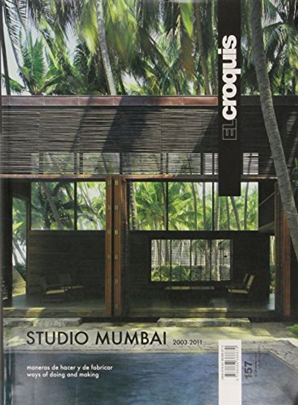 Cover Art for 9788488386670, El Croquis 157 - Studio Mumbai by Edited