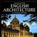 Cover Art for 9780500181720, English Architecture by David Watkin