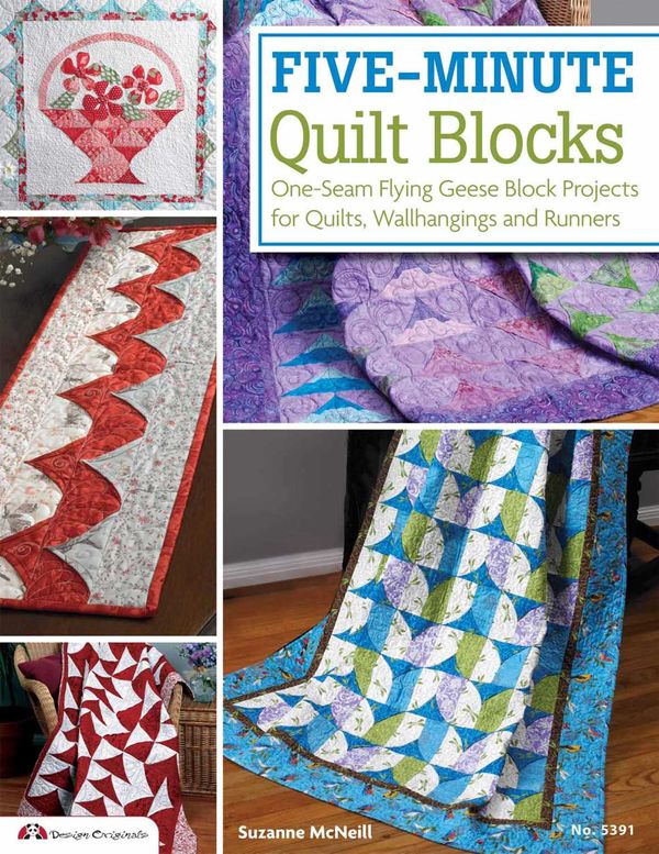 Cover Art for 9781574214208, Five-Minute Quilt Blocks by Suzanne McNeill