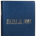 Cover Art for 9789812204509, Bilingual English Chinese Holy Bible / English Standard Version - Revised Chinese Union Version, Simplified Chinese / ESV/RCUV / Blue Pearl Vinyl with Golden Edges, Maps, Large Chinese Characters by The Bible Society of Singapore