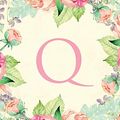 Cover Art for 9781699770672, Q: Traditional watercolor, stylish, decorative and simple floral capital letter monogram lined notebook, pretty, cute and suitable for women and ... 100 college ruled pages 8.5 x 11 size. by Tim Bird