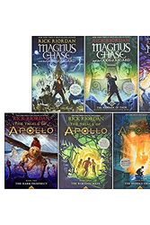 Cover Art for 9789124125264, Trials of Apollo & Magnus Chase Series 7 Books Collection Box Set by Rick Riordan by Rick Riordan