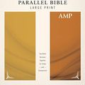 Cover Art for 0025986446857, KJV, Amplified, Parallel Bible, Large Print, Hardcover, Red Letter Edition (Zondervan) by Zondervan