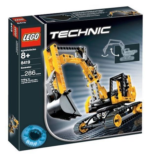 Cover Art for 0673419054256, Excavator Set 8419 by LEGO