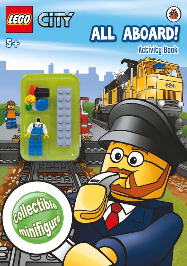 Cover Art for 9781409310358, LEGO® City: All Aboard!: Activity Book with Minifigure by Ladybird
