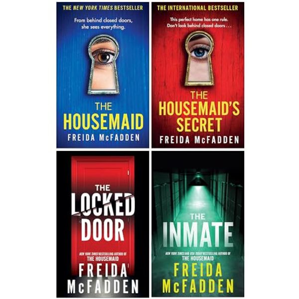 Cover Art for 9789124288792, Freida McFadden Collection 4 Books Set (The Housemaid, The Housemaid's Secret, The Locked Door, The Inmate) by Freida McFadden