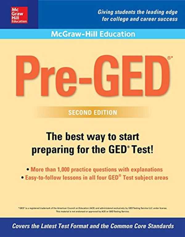 Cover Art for 9781260118131, McGraw-Hill Education Pre-GED, Second Edition by McGraw-Hill Education