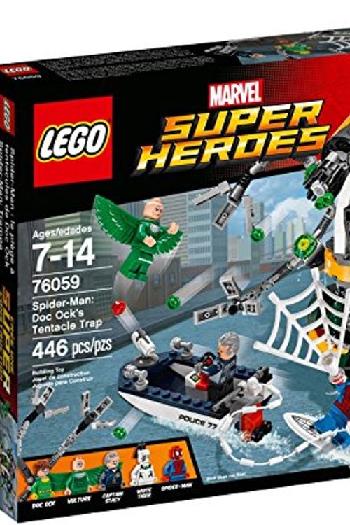 Cover Art for 0673419250498, Spider-Man: Doc Ock's Tentacle Trap Set 76059 by LEGO