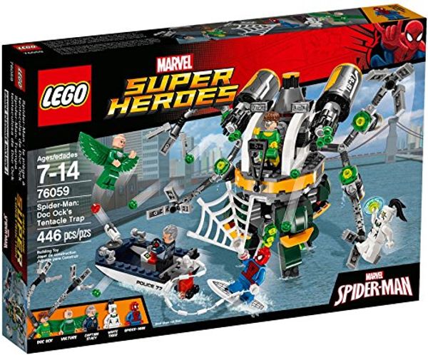 Cover Art for 0673419250498, Spider-Man: Doc Ock's Tentacle Trap Set 76059 by LEGO