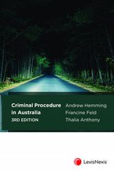Cover Art for 9780409357844, Criminal Procedure in Australia by Andrew Hemming