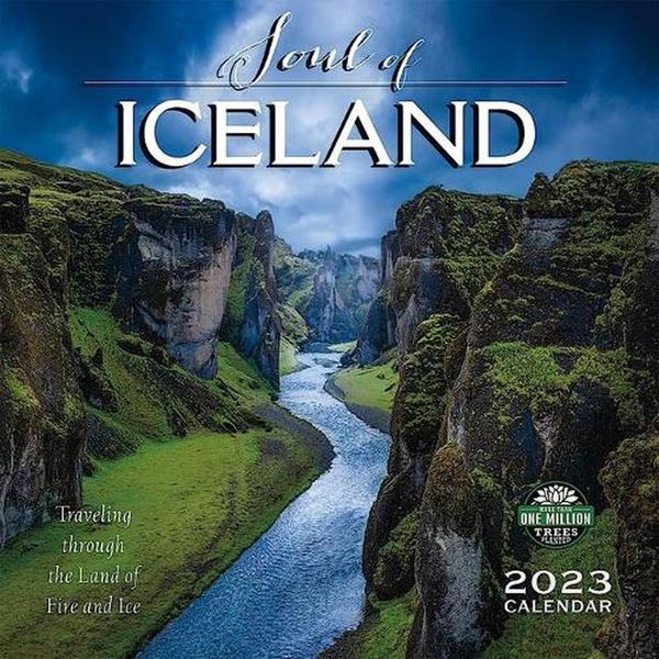Cover Art for 9781631368790, The Soul of Iceland 2023 Wall Calendar: Traveling Through the Land of Fire and Ice | 12" x 24" Open | Amber Lotus Publishing by Isabella Tabacchi, Chris Byrne, Cuma Cevik, Amber Lotus Publishing
