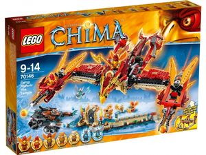 Cover Art for 5702015124065, Flying Phoenix Fire Temple Set 70146 by Lego