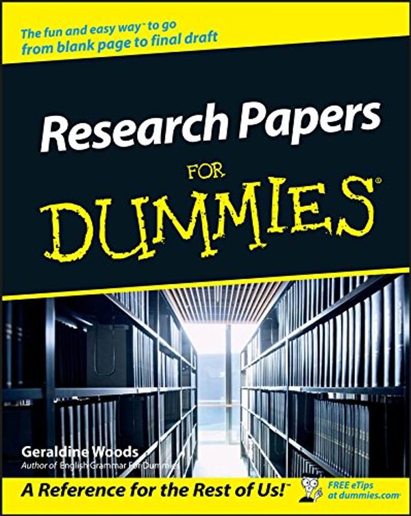 Cover Art for 9781118056165, Research Papers For Dummies by Geraldine Woods