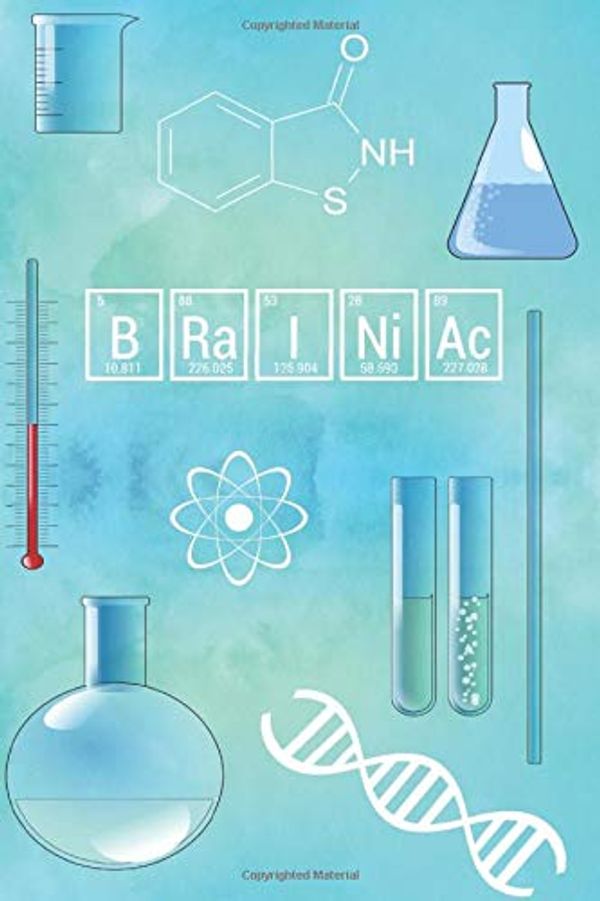 Cover Art for 9781704074894, Brainiac Periodic Table Element Spelling: Science Chemistry Notebook/ 120 College Ruled Lined Blank Pages / 6" x 9" by Cambridge Publishing