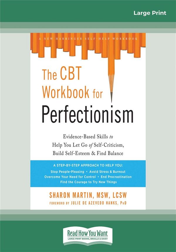 Cover Art for 9780369332455, The CBT Workbook for Perfectionism by Sharon Martin