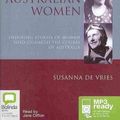 Cover Art for 9781743158586, Great Australian Women by De Vries, Susanna