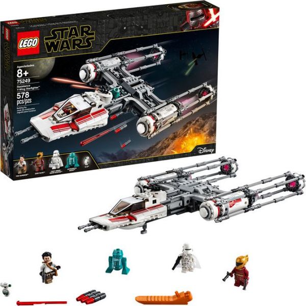 Cover Art for 0673419304375, LEGO Star Wars: The Rise of Skywalker Resistance Y-Wing Starfighter 75249 New Advanced Collectible Starship Model Building Kit, New 2019 (578 Pieces) by LEGO