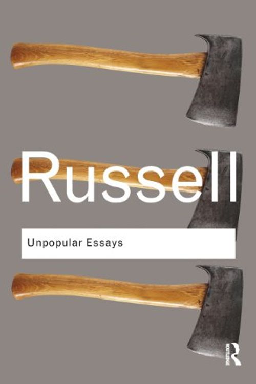 Cover Art for 9780043040096, Unpopular Essays by Bertrand Russell