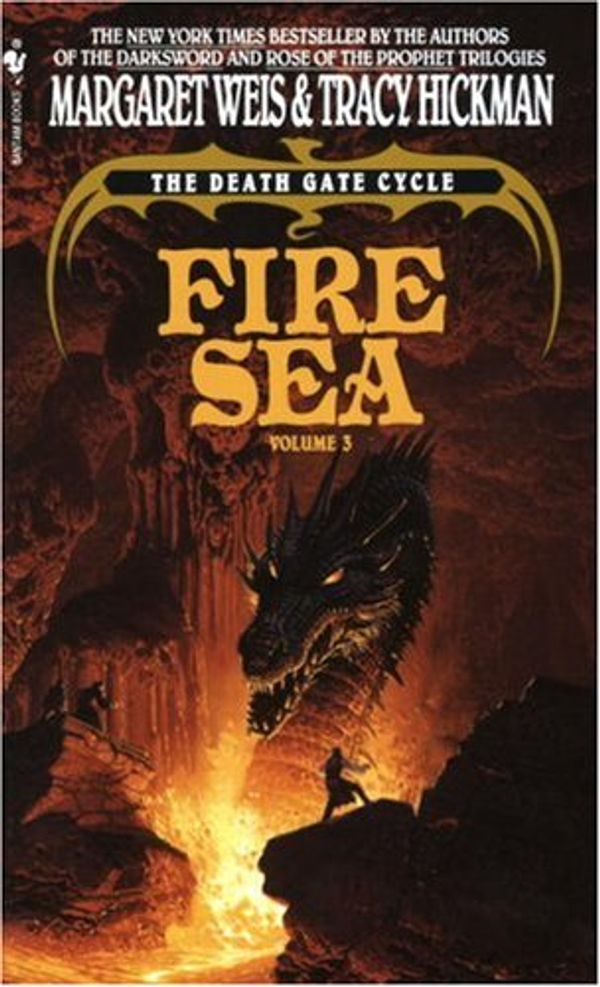 Cover Art for 9780553074062, Fire Sea (Spectra) by Margaret Weis