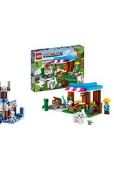 Cover Art for B0B64TW7CB, LEGO 21186 Minecraft The Ice Castle Toy with Zombie and Skeleton Mobs Figures & 21184 Minecraft The Bakery Modular Farm Village Building Set with Diamond Toy Sword, Creeper & Goat Figures by Unknown