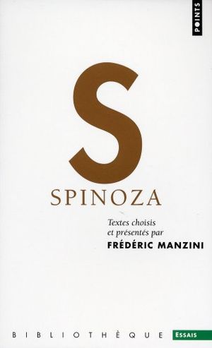 Cover Art for 9782757809471, SPINOZA (ANTHOLOGIE) by Fr'd'ric Manzini