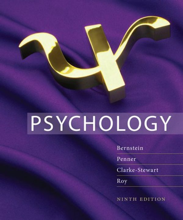 Cover Art for 9781111301552, Psychology by Douglas A. Bernstein