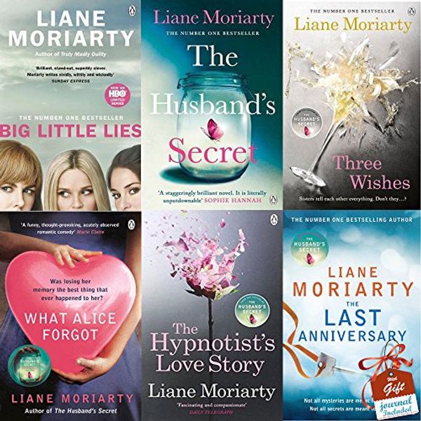 Cover Art for 9789123565672, Liane Moriarty Collection 6 Books Bundle With Gift Journal (Big Little Lies, The Husband's Secret, Three Wishes, What Alice Forgot, The Hypnotist's Love Story, The Last Anniversary) by Liane Moriarty
