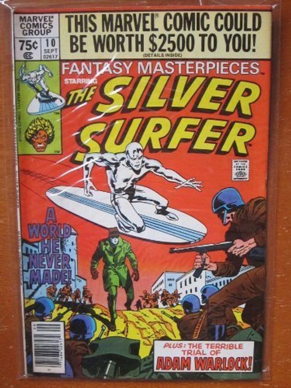 Cover Art for B005IR36P6, Fantasy Masterpieces Starring the Silver Surfer #10, Sept 1980 by Stan Lee and John Buscema. Warlock by Jim Starlin by Stan Lee, John Buscema, Jim Starlin, et Al