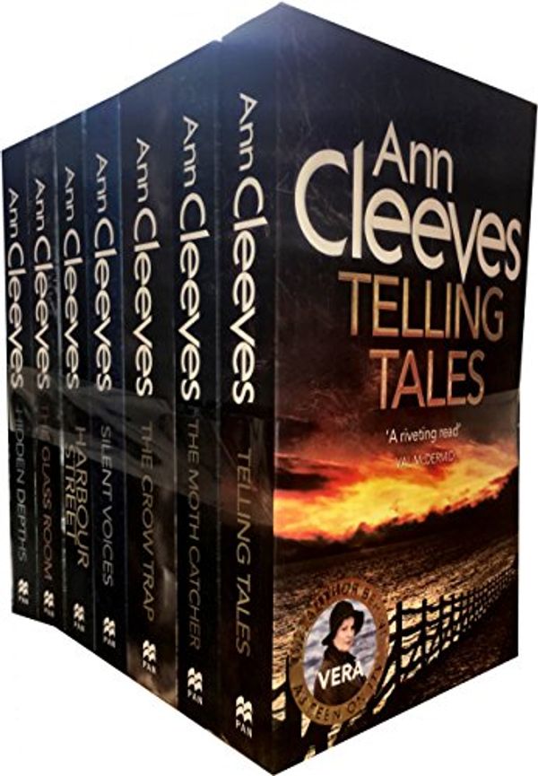Cover Art for 9788033655244, Ann Cleeves TV Vera Series Collection 6 Books Set (Telling Tales, Harbour Street, Silent Voices, Hidden Depths, The Glass Room, The Crow Trap) by Ann Cleeves