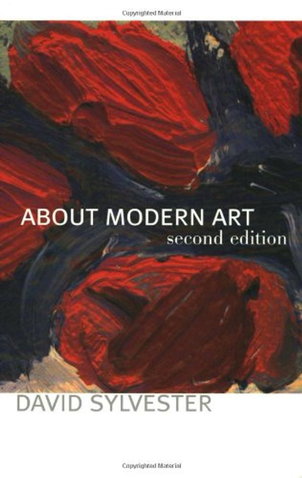 Cover Art for 9780300092028, About Modern Art by David Sylvester