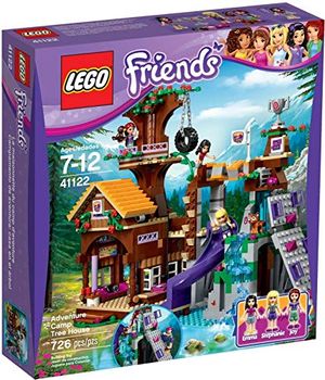 Cover Art for 0673419248259, Adventure Camp Tree House Set 41122 by LEGO
