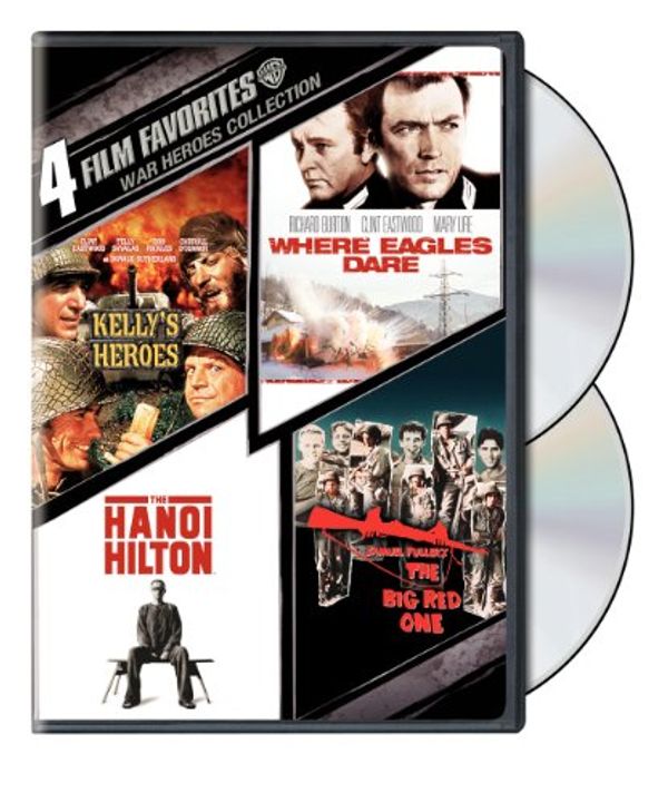 Cover Art for 0883929130733, Four Film Favorites: War Heroes (Kelly's Heroes / Where Eagles Dare / Hanoi Hilton / The Big Red One) by 