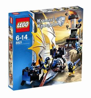 Cover Art for 5702014469839, Rogue Knight Battleship Set 8821 by Lego