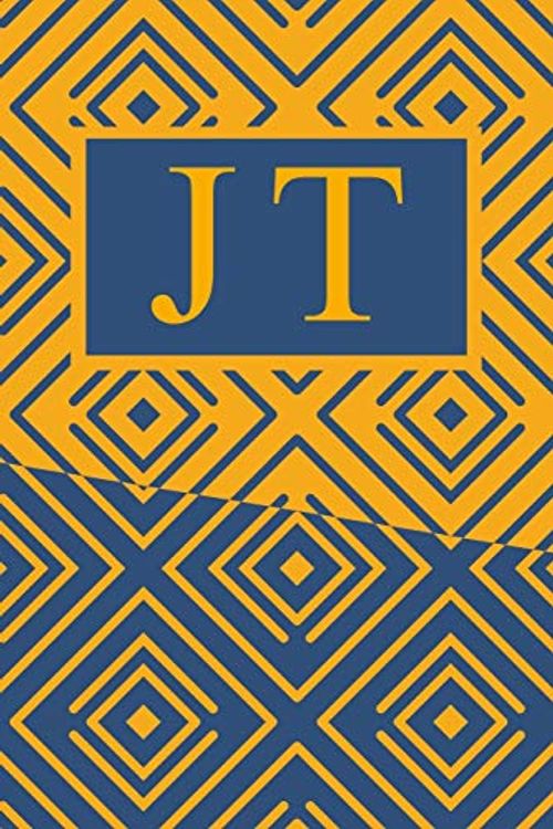 Cover Art for 9781678480097, J T: Art Deco Initials J T Monogram Notebook, J T Monogrammed Journal Gift by Alice Delancourt