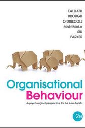 Cover Art for 9781743071533, Organisational Behaviour by Thomas Kalliath