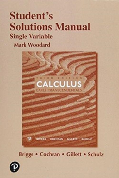 Cover Art for 9780134770482, Student S Solutions Manual for Single V by Bill Briggs