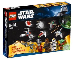 Cover Art for 5702014734418, Star Wars Advent Calendar Set 7958 by 