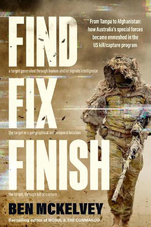Cover Art for 9781460760765, Find Fix Finish by Ben Mckelvey