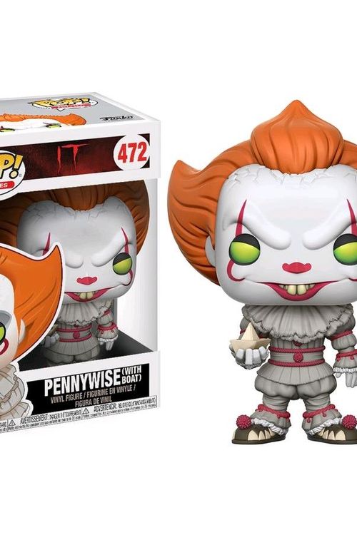 Cover Art for 0889698201766, Funko Pop! Movies: It - Pennywise with Boat (Styles May Vary) Collectible Figure by Stephen King