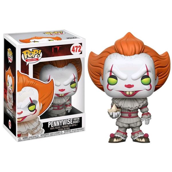 Cover Art for 0889698201766, Funko Pop! Movies: It - Pennywise with Boat (Styles May Vary) Collectible Figure by Stephen King