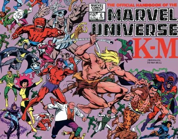 Cover Art for B00185QP64, The Official Handbook of the Marvel Universe (Vol. 1) #6 by Frank Miller, John Byrne, Mike Mignola, John Byrne, Mike Mignola