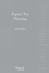 Cover Art for 9781845927837, Equine Tax Planning by Julie M. Butler