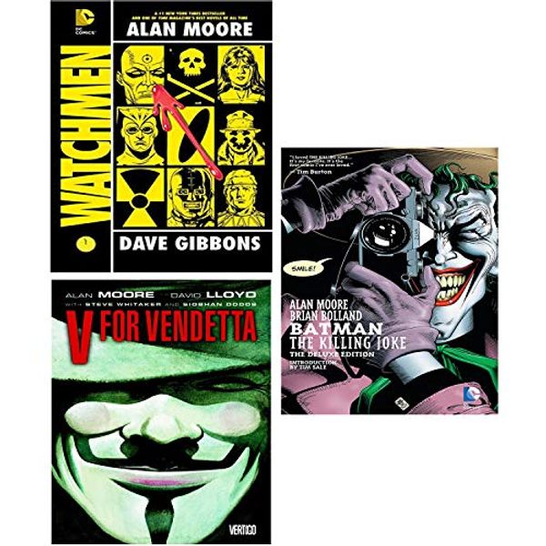 Alan Moore Collection 3 Books Set (Watchmen International Edition, V For  Vendetta New Edition Tp, Batman The Killing Joke [Hardcover]): Price  Comparison on Booko