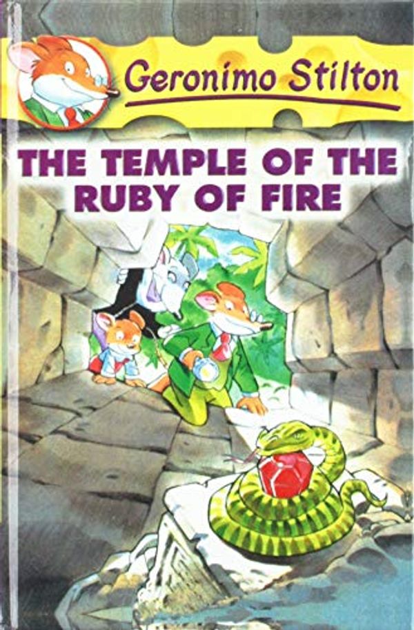 Cover Art for 9781439587553, The Temple of the Ruby of Fire by Geronimo Stilton