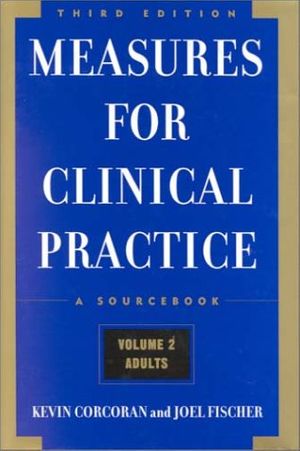 Cover Art for 9780684848310, Measures for Clinical Practice by Kevin Corcoran
