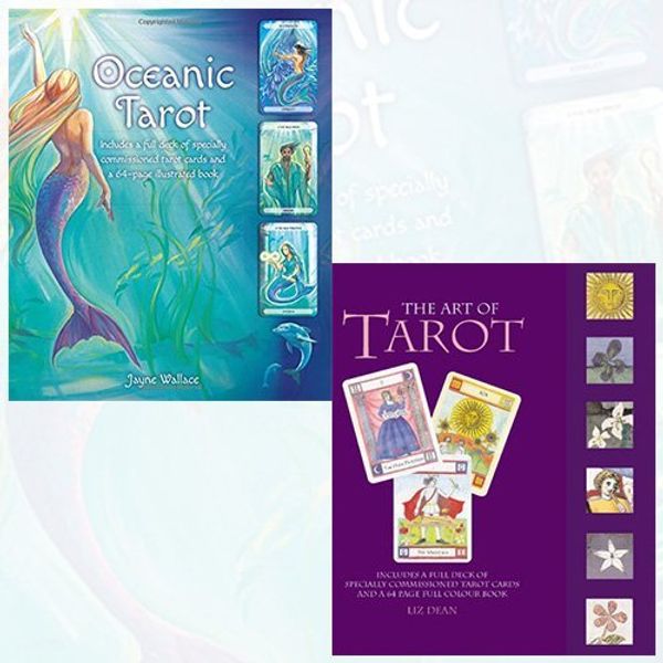 Cover Art for 9789123475469, Oceanic Tarot and The Art of Tarot 2 Books Bundle Collection - Includes a full deck of specially commissioned tarot cards and a 64-page illustrated book,Box Set -INC 78 Tarot cards +64 page Booklet by Jayne Wallace, Liz Dean
