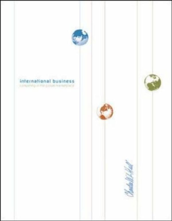 Cover Art for 9780071113120, International Business by Lord Hill